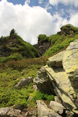 Felsformation in den Bergen