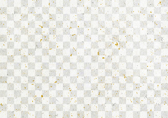 Japanese paper mixed with gold powder Checkered texture 5788