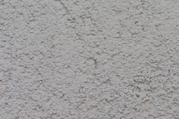 Closeup Macro Shot of Formless White Decorative Stucco.