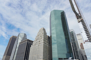 Fototapeta premium A city full of buildings