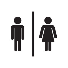 toilet icon symbol sign vector