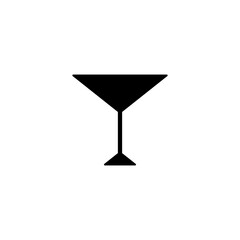 Martini glass icon. vector illustration