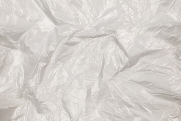 Plastic wihite background. Top view.