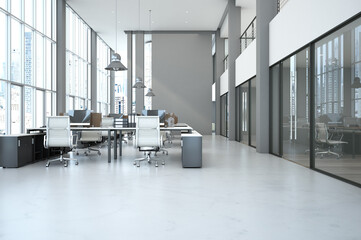 Open space office interior © tigger11th