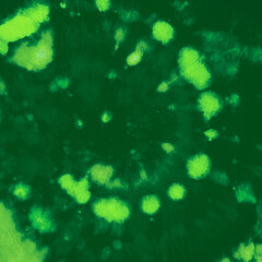 Tie Dye Circular. Artistic Psychedelic Pattern. 