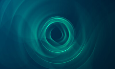 Business technology style circular wave point line background.