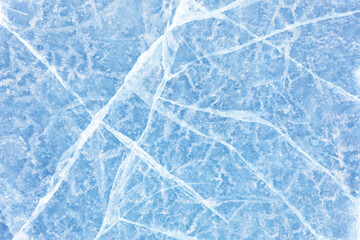 Blue background of Ice texture