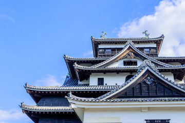 Fototapeta premium 松江城 島根県松江市 Matsue Castle Shimane-ken Matsue city