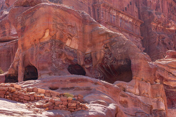 Jordania Petra ciudad Nabateos