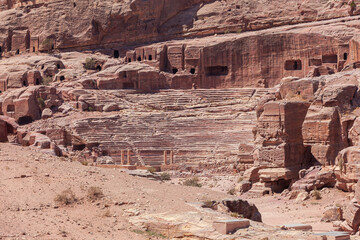Jordania Petra ciudad Nabateos