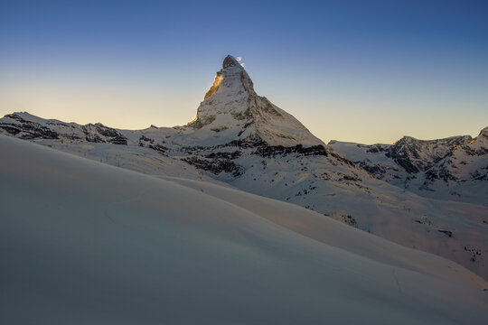 Winter Wonderland in Zermatt, Matterhorn, Switzerland