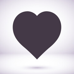 Heart vector icon. Outline love vector icon signs isolated on a background. vector icon Gray black graphic shape line art for romantic wedding or vector icon  valentine gift.