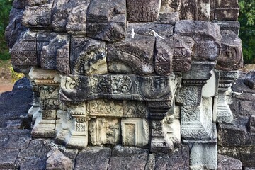 The Baphuon is a temple dedicated to the Hindu God Shiva in Angkor, Siem Reap, Cambodia
