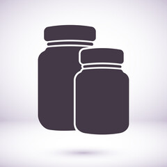 Honey jar   icon . vector Honey jar   . illustration Honey jar   . 10 eps Honey jar . simple image Honey jar