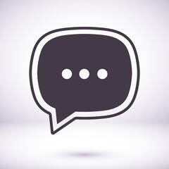 SMS mail vector icon. mail to receive SMS icon. mail to send SMS icon. mail for reading SMS flat