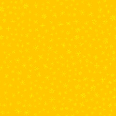 Hand Drawn gold Snowflakes Christmas Seamless Patt
