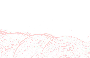 Grunge texture. Distress pink rough trace. Fetchin