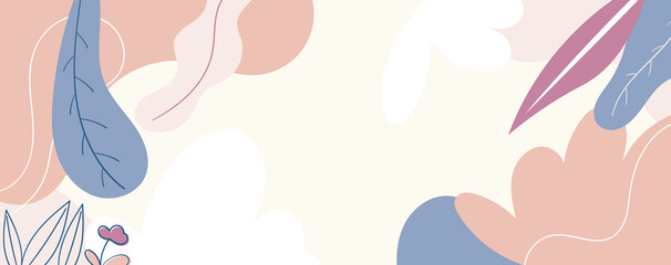 Vector of elegant abstract creative background graphic design template for social media