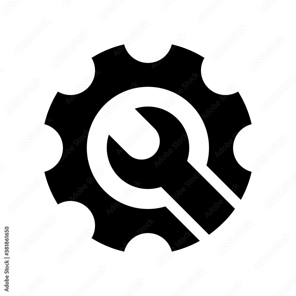 Poster settings tool icon v6. internet flat icon symbol for applications.