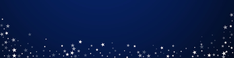 Random falling stars Christmas background. Subtle 