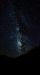 milky way space stars cosmos nebula night dark sky starry galaxy universe