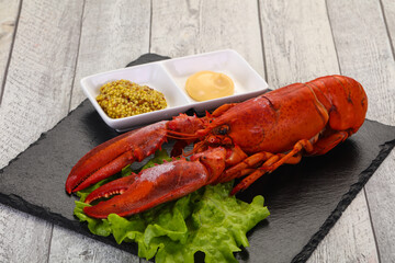 Luxury Lobster with sauce