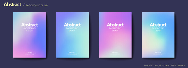 Abstract cover template