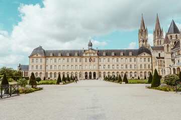 St-Étienne de Caen in der Hauptstadt des Département Calvados in der Normandie Frankreich