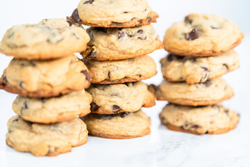 Baking cookies