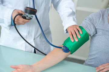 concept of blood pressure measurement