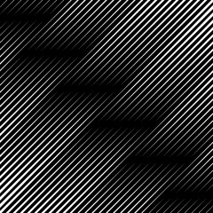 Obraz premium Lines pattern. Diagonal stripes ornate. Striped image. Linear background. Strokes ornament. Abstract wallpaper. Modern halftone backdrop. Digital paper, web design, textile print. Vector work