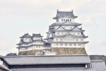 Fototapeta na wymiar 姫路城の天守閣