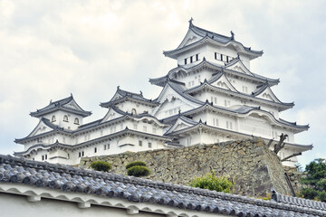 Naklejka premium 姫路城の天守閣