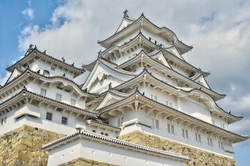 Fototapeta na wymiar 姫路城の天守閣