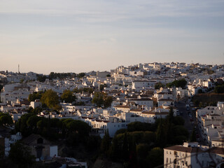 Fototapeta premium Vista del paisaje de Arcos de la Frontera