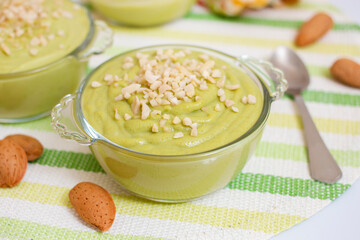 Avocado pear dessert