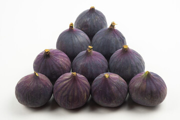  Ripe figs close up
