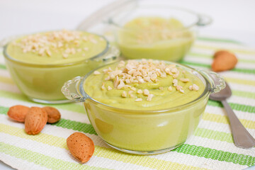 Avocado pear dessert