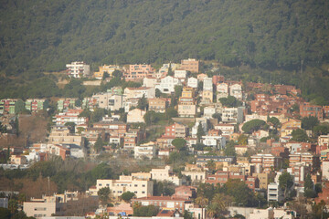 Obraz premium The skyline of Barcelona, Spain