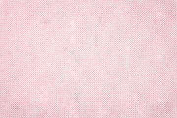 Knitted wool background. Pink texture knitted wool sweater