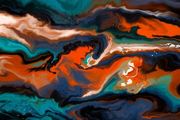 liquid template, fluid art, marbleized effect, abstract background