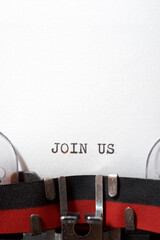 Join us phrase