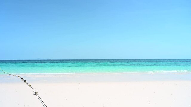 Footage 4k B-roll White beach Koh Lipe thailand virtual Maldives Of Thailand.