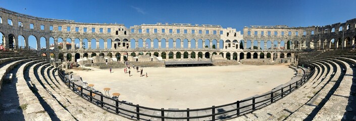 ancient pula theatre