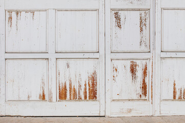 white wooden wall with windows background