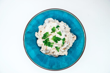 Italian chicken and mushroom risotto