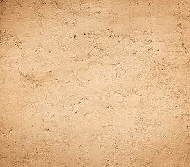 Wall with beige plaster background. Texture.