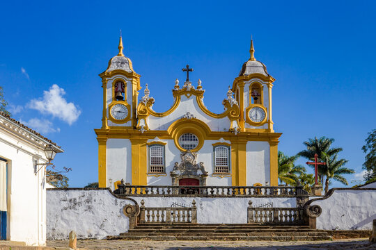 The Colonial Saint Anthony Main Church, Tiradentes, Minas Gerais, Brasil