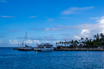 Fototapeta premium boats in the harbor