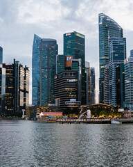 Fototapeta na wymiar cityscape of Singapore
